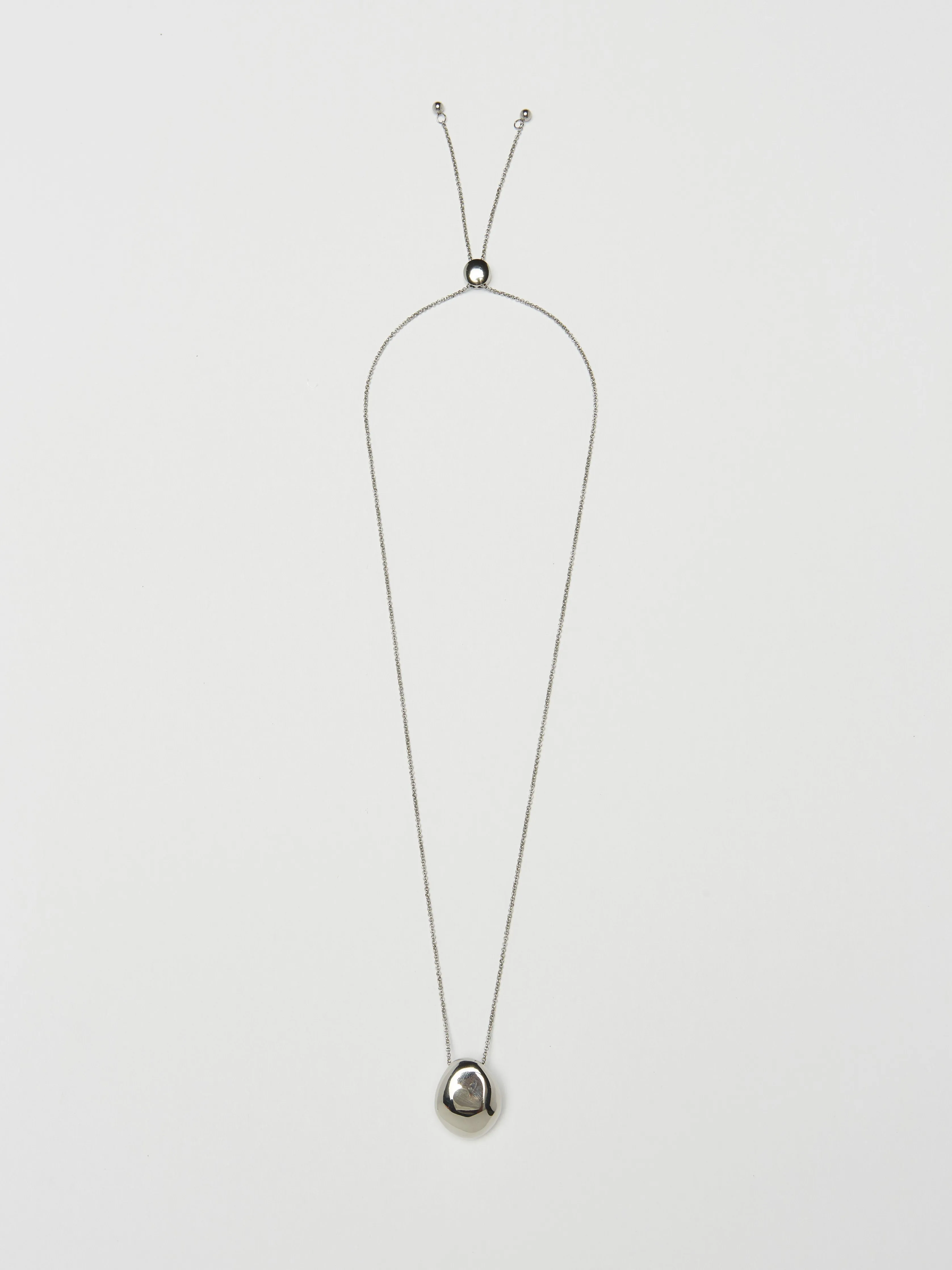 Silver Orb Necklace