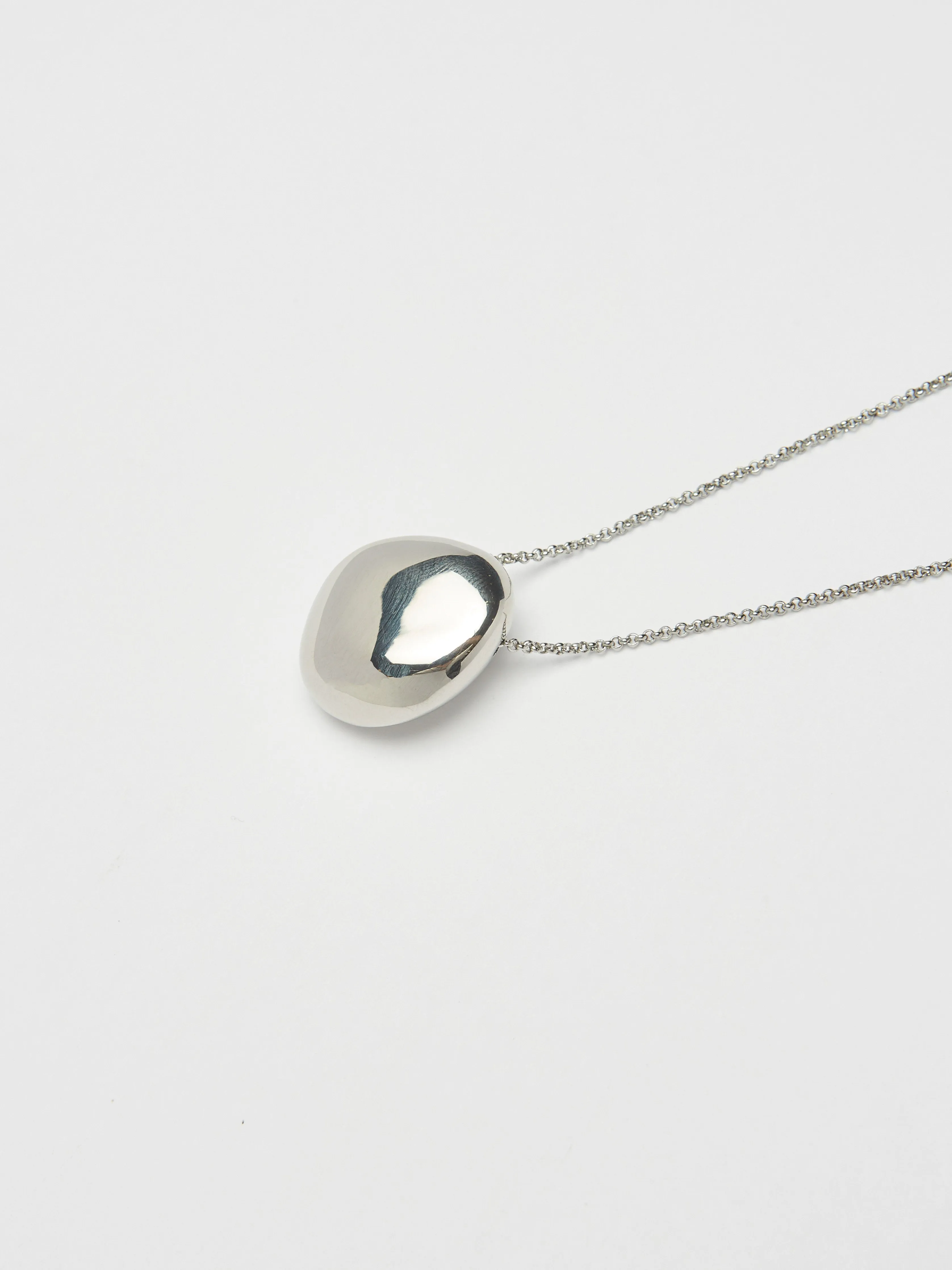 Silver Orb Necklace