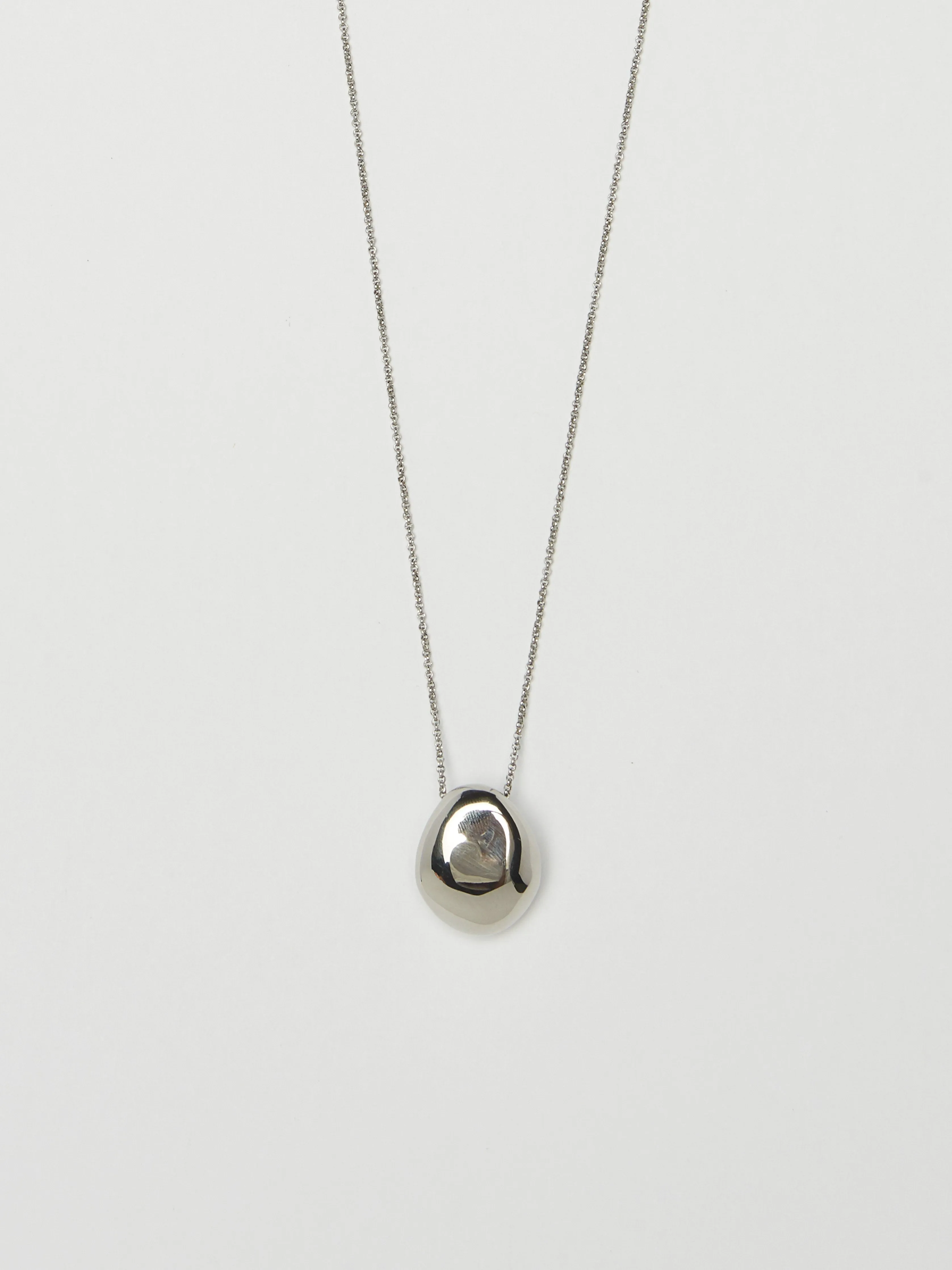 Silver Orb Necklace