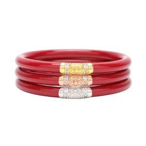 Three Kings All Weather Bangles® (AWB®) - Red