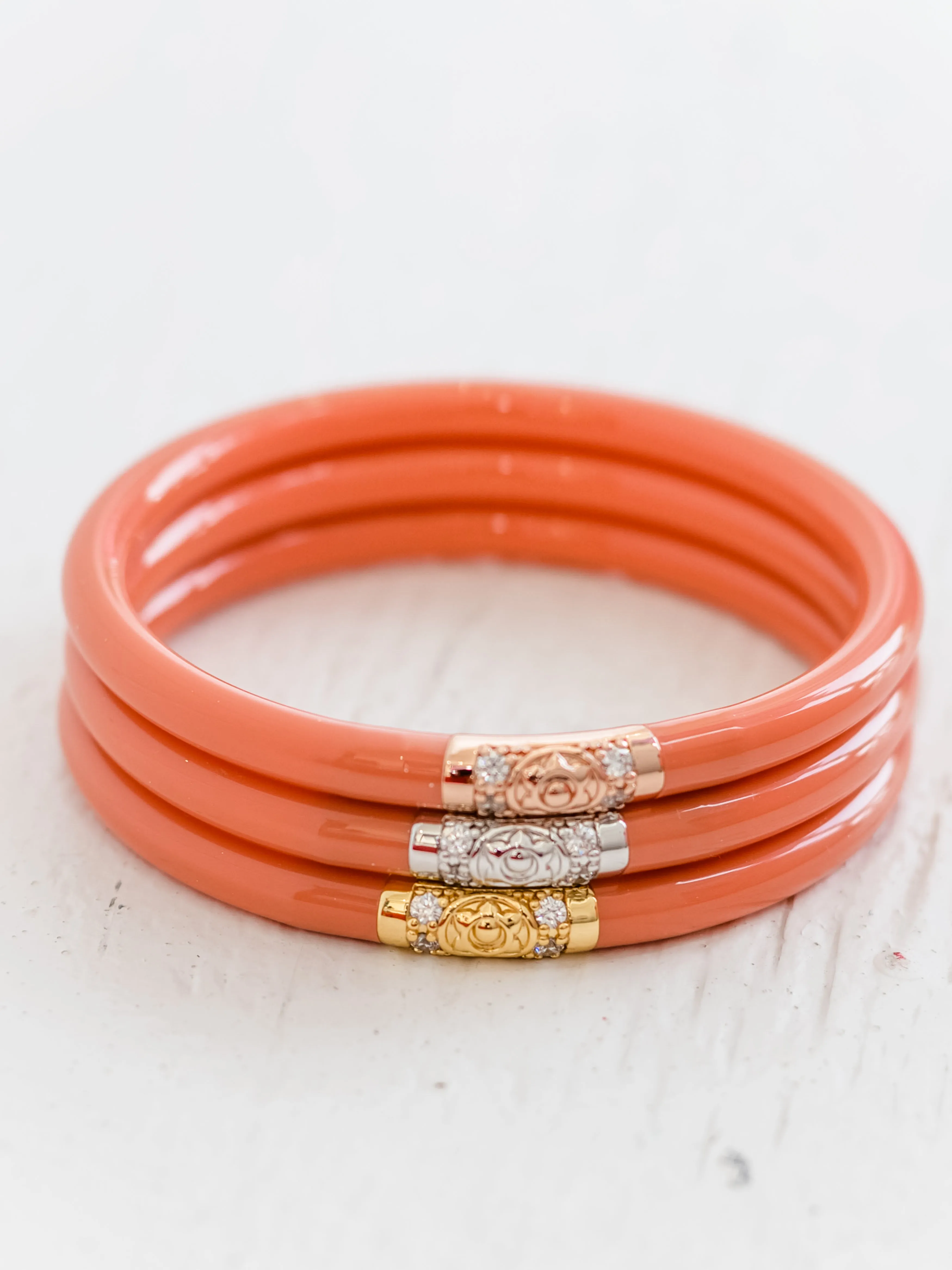 Three Kings All Weather Bangles Thai Tea by BuDhaGirl