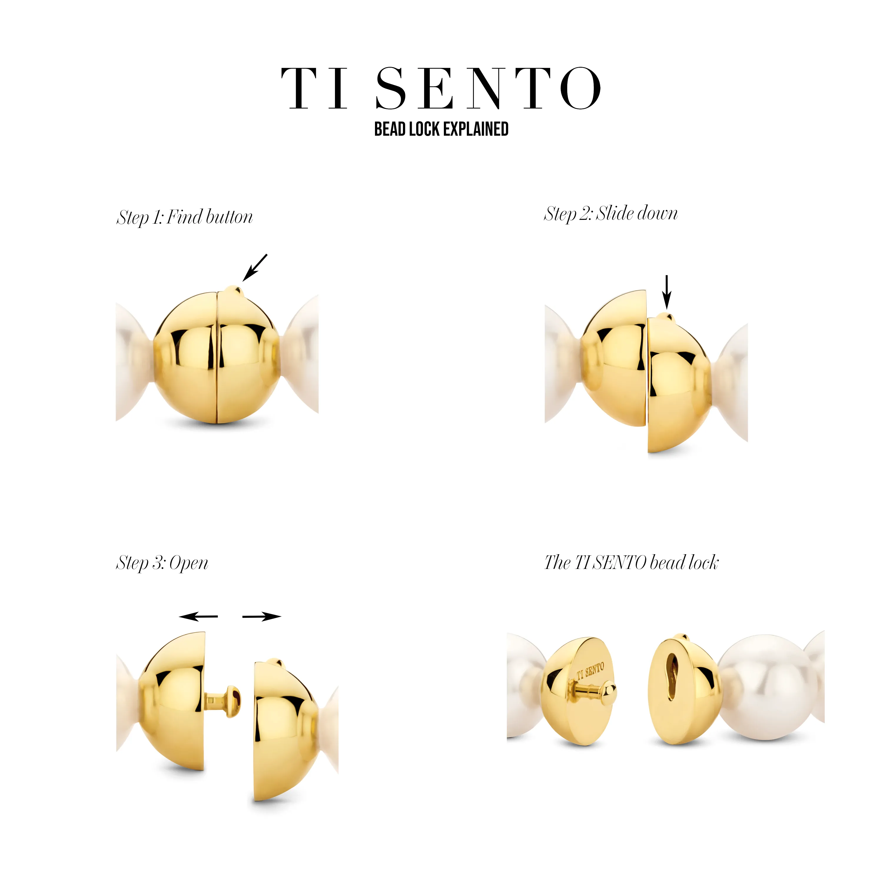 TI SENTO Necklace 34016YP