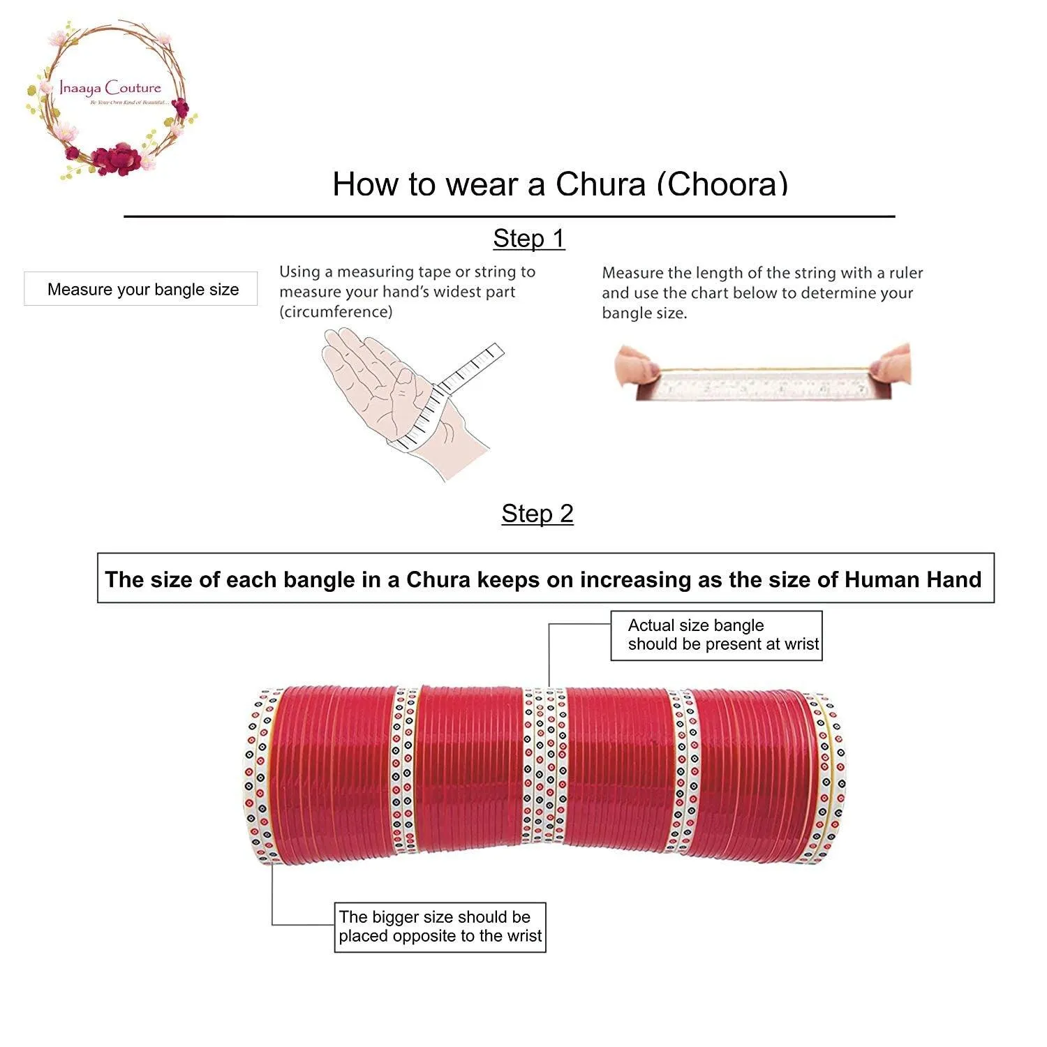 Traditional & Elegant Vivah Marriage Wedding Bridal tradition Chura, Chuda Bangles for Bridal