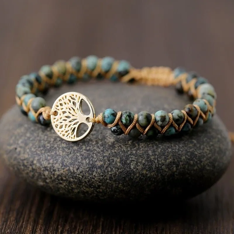 Tree of Life Boho Friendship Bracelet