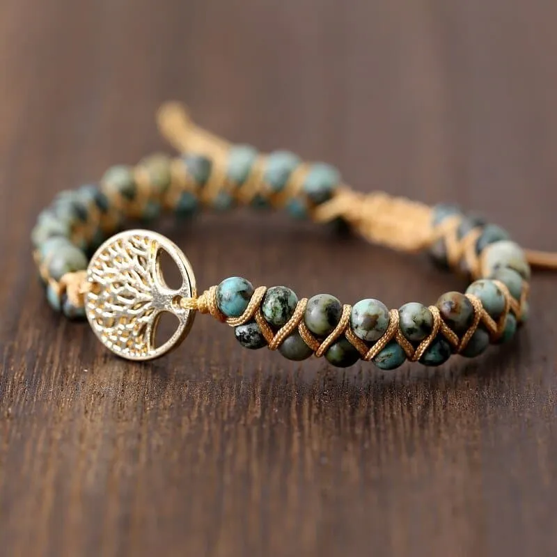 Tree of Life Boho Friendship Bracelet