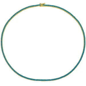 Turquoise Thin Tennis Choker