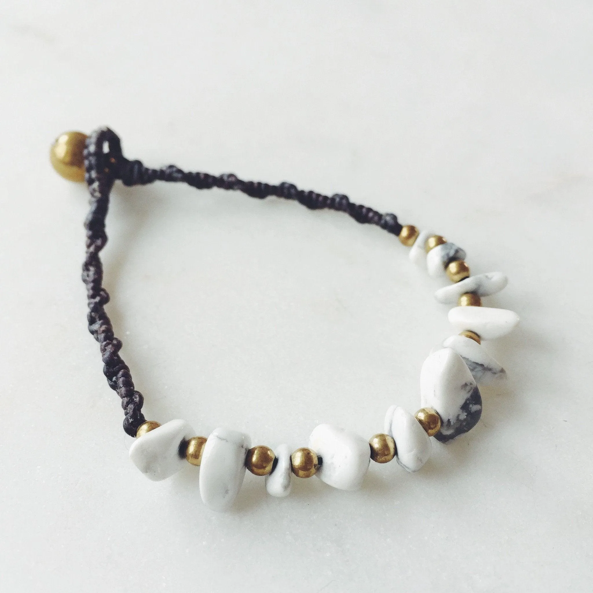 White Turquoise Bohemian Bracelet