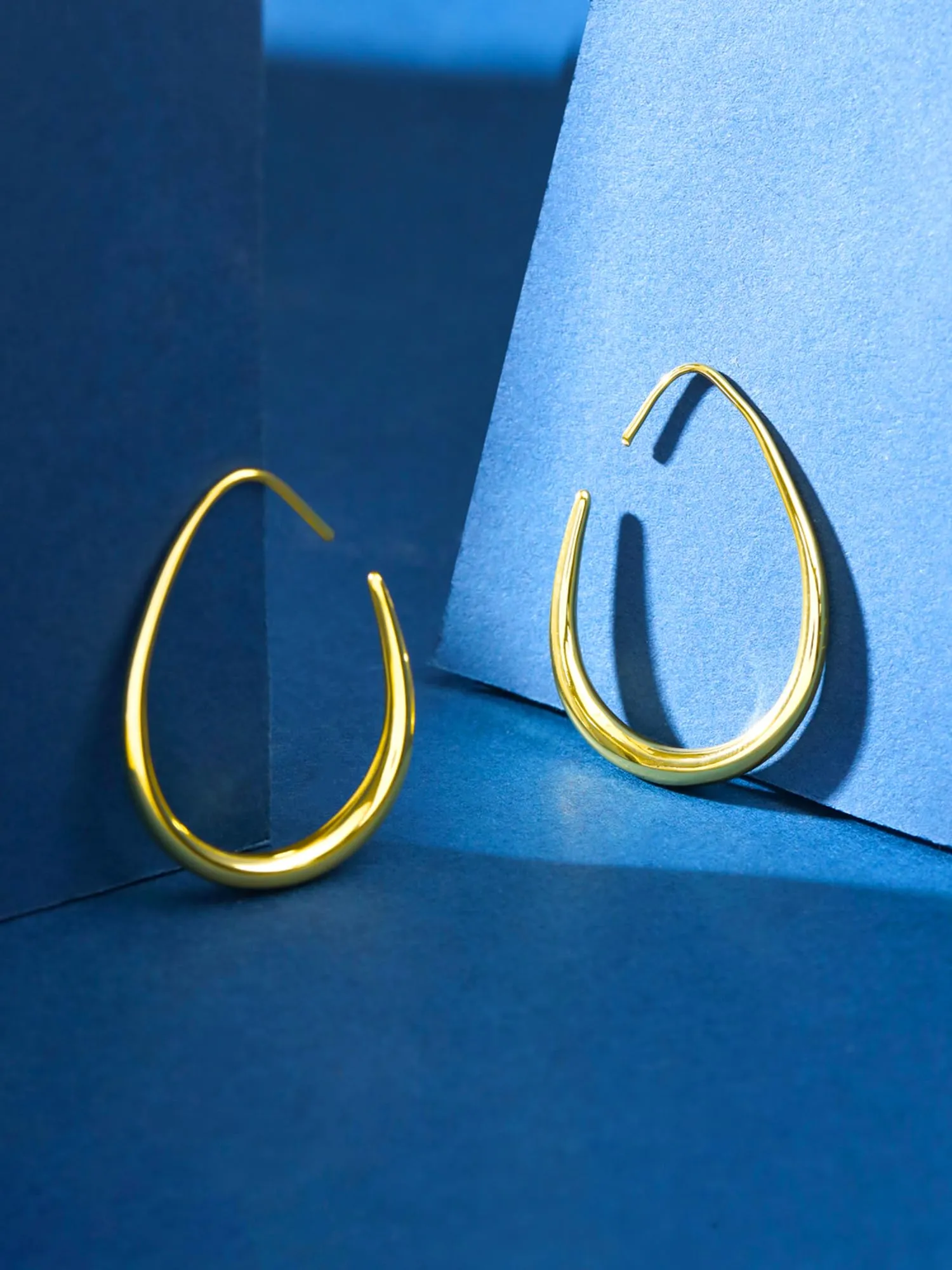 Yellow Chimes Hoop Earrings for Women | Fashion Golden Women Earrings | Gold Plated Big Hoops Earrings for Girls | Birthday Gift for Girls Anniversary Gift for Women