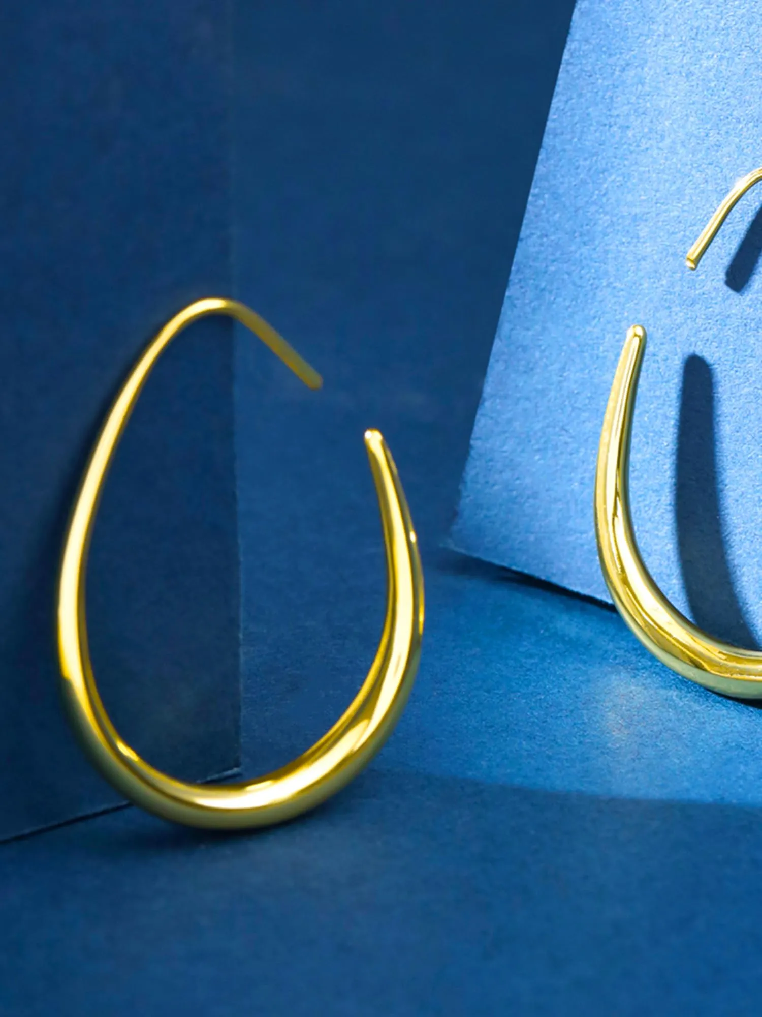 Yellow Chimes Hoop Earrings for Women | Fashion Golden Women Earrings | Gold Plated Big Hoops Earrings for Girls | Birthday Gift for Girls Anniversary Gift for Women